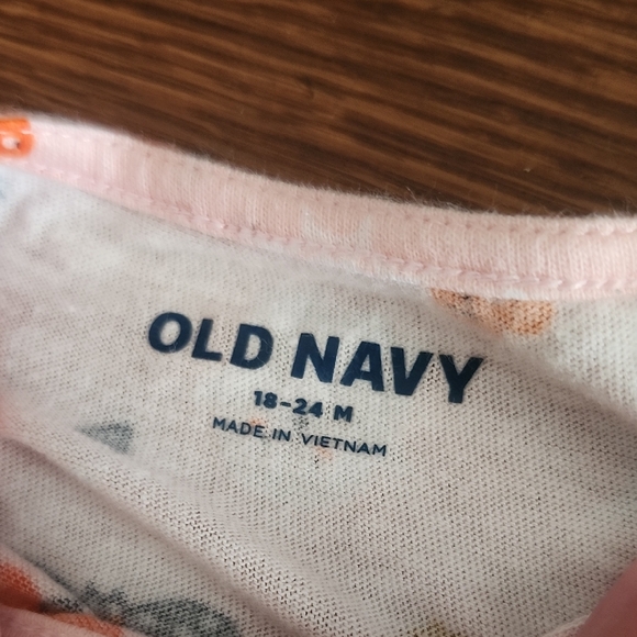 Old Navy Kids One Piece with Pumpkins and Bats - Picture 2 of 5